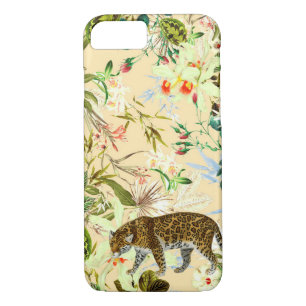 Case-Mate iPhone Case Vintage Moderne Fleur Tiger Jungle Tropical