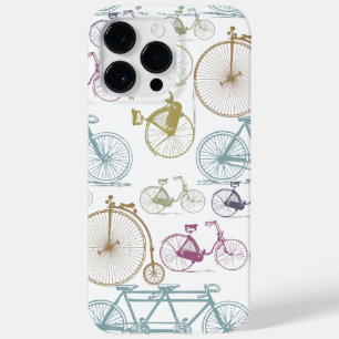 Coque Case-Mate iPhone Vintage moderne Vélo couleur brillante Motif néon
