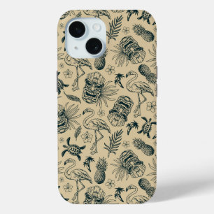 Coque Case-Mate iPhone Vintage Motif tropical