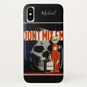 Coques Pour iPhone Vintage "Ne pas mélanger Em"Em" personnalisés de c