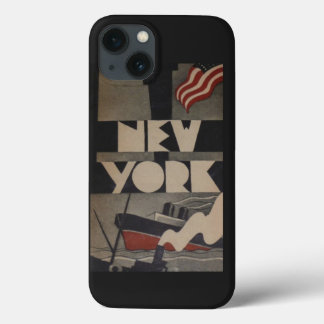 Coque Case-Mate iPhone Vintage New York Travel