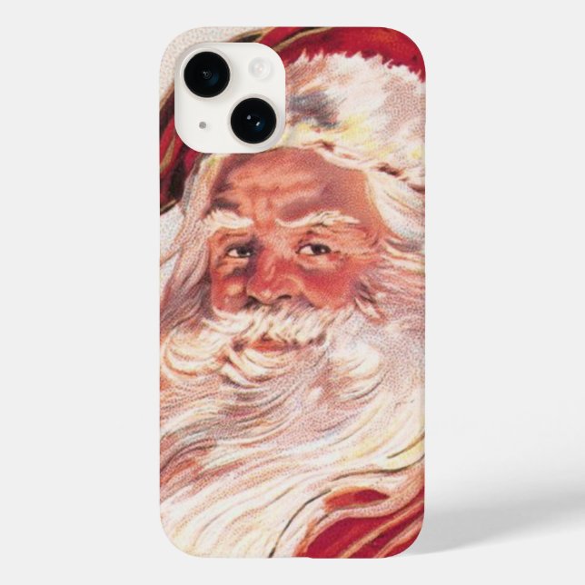 Coques Case-Mate iPhone Vintage Noël Père Noël (Verso)
