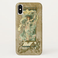 Vintage Nouveau Maiden