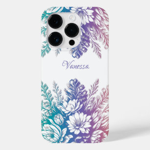 Coque Case-Mate iPhone Vintage Pastel Colorful Floral Design