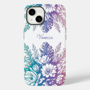 Coque Case-Mate iPhone Vintage Pastel Colorful Floral Design