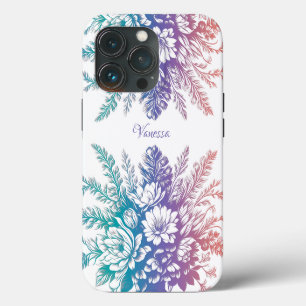 Case-Mate iPhone Case Vintage Pastel Colorful Floral Design