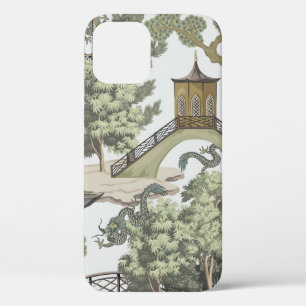 Case-Mate iPhone Case Vintage paysage chinois sans couture motif. Chinoi