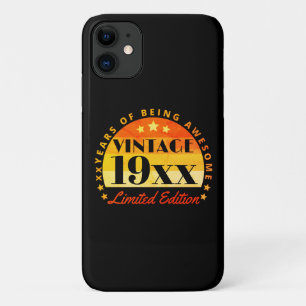 Case-Mate iPhone Case Vintage personnalisé Edition limitée Anniversaire