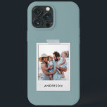 Case-Mate iPhone Case Vintage photo collage typographie moderne Coque-Ma<br><div class="desc">Tendance vintage retro typographie photo moderne simple design de téléphone élégant. La couleur Arrière - plan peut être modifiée.</div>
