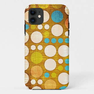 Coque Case-Mate iPhone Vintage Pois coloré Motif Abstrait