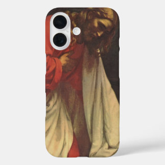 Coque Pour iPhone 16 Vintage Religion Jésus-Christ Jardin de Gethsémani