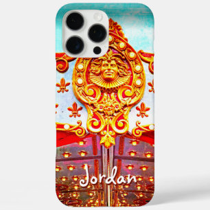 Coques iPhone 16 Pro Max Vintage rétro carrousel visage photo ajouter votre