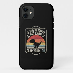 Case-Mate iPhone Case Vintage Rétro Si Tu Es Heureux Et Que Tu Le Sais T