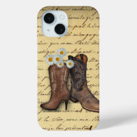 Vintage Russe Pays Bottes Western Cowboy