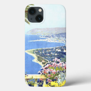 iPhone 13 Coque Vintage San Remo Italie Europe Voyage iPad Air Cas