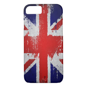 Coques Pour iPhone vintage union jack uk drapeau design iphone-7 coqu