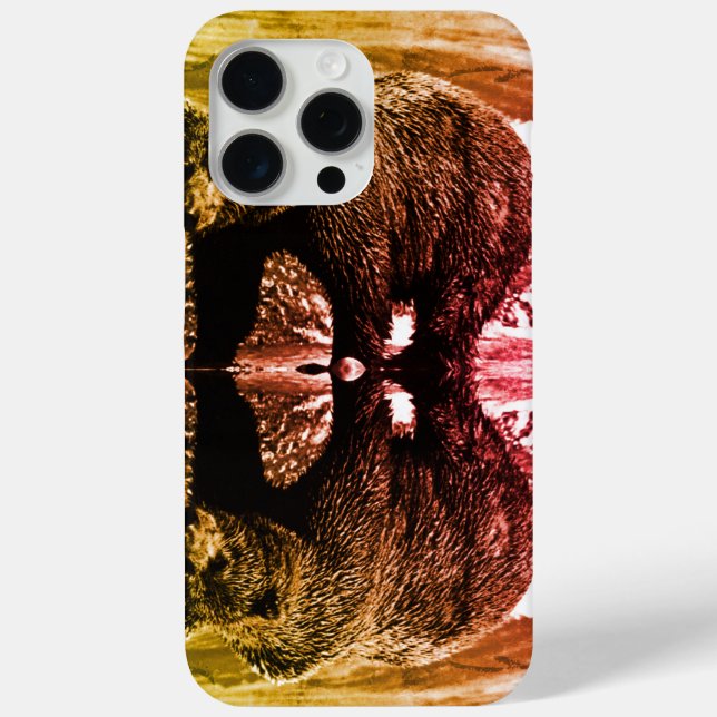 Coques Case-Mate iPhone Vintage USA Alaska brun (Verso)