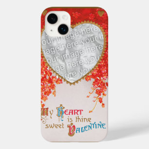 Coque Pour iPhone 14 Plus Vintage victorien Saint-Valentin Mon cœur est à to