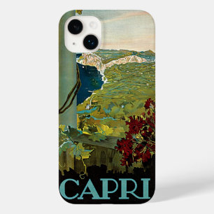 Coque Pour iPhone 14 Plus Vintage voyage, Île de Capri, Italie Côte d'Italie