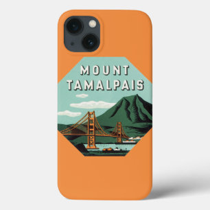 Case-Mate iPhone Case Vintage voyage, montagne du Tamalpais ou Mont Tam