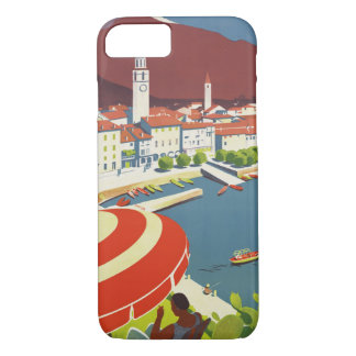 Coque iPhone 8/7 Vintage voyage Suisse
