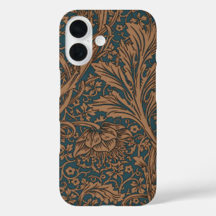 Coque Pour iPhone 16 Vintage William Morris Arcadia sans couture