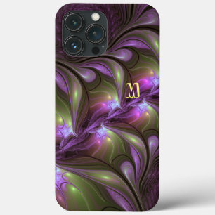 Case-Mate iPhone Case Violet Abstrait violet violet kaki fractal