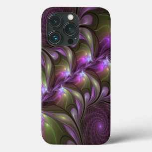 Case-Mate iPhone Case Violet Abstrait violet violet kaki fractal