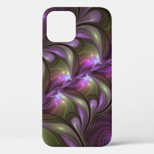 Case-Mate iPhone Case Violet Abstrait violet violet kaki fractal