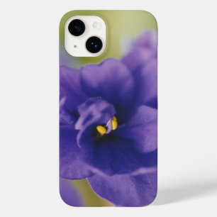 Coque Case-Mate iPhone Violet bleu africain Saintpaulia