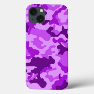 Etui iPhone Case-Mate Violet Camo Motif