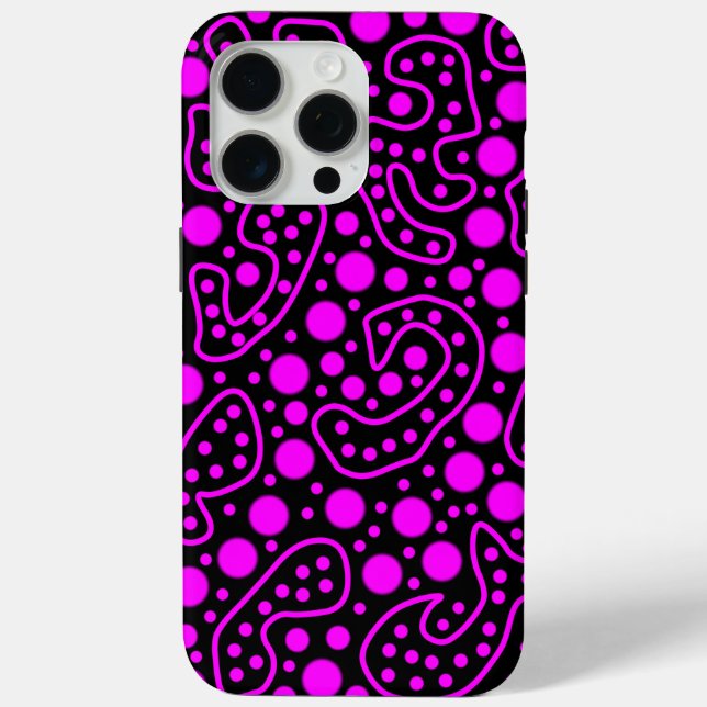 Coques Case-Mate iPhone Violet et noir (Verso)
