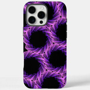 Coque iPhone 16 Pro Max Violet Gridlock