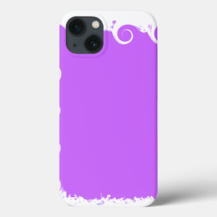 Etui iPhone Case-Mate Violet moderne blanc