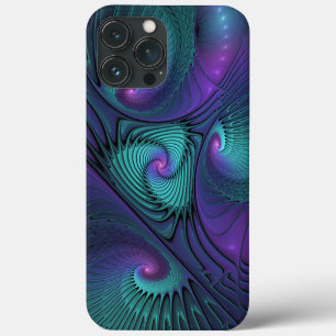 Case-Mate iPhone Case Violet rencontre l'art fractal abstrait moderne tu