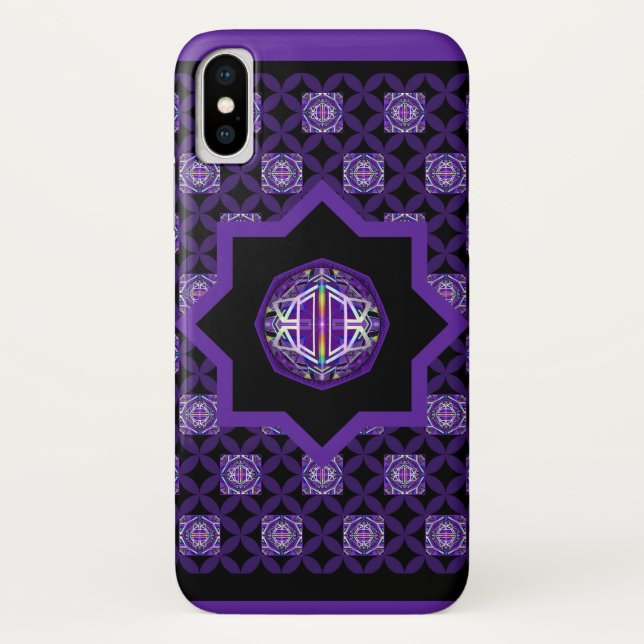 Coques Case-Mate iPhone Violet W3 (Dos)