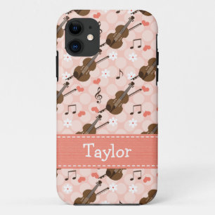 Etui iPhone Case-Mate Violon rose