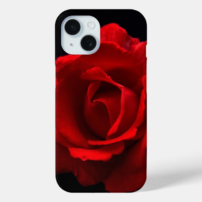Coques Case-Mate iPhone Viphme de Rose rouge (Verso)