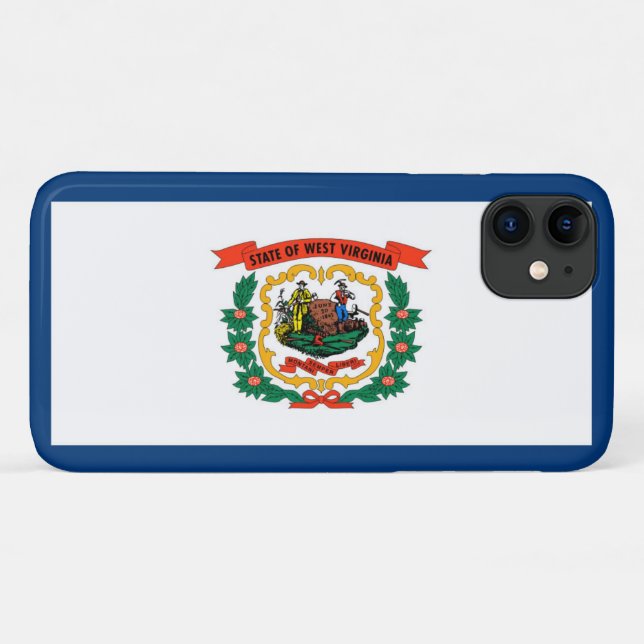 Coques Case-Mate iPhone Virginie-Occidentale (Dos (Horizontal))