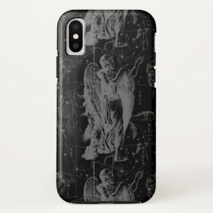 Coque Pour iPhone XS Virgo Constellation Zodiac Map Hevelius 1690