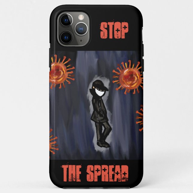 COQUES Case-Mate iPhone VIRUS CORONA (Dos)