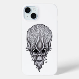Coque Case-Mate iPhone Visage Alien, Reconstruction faciale du crâne afri