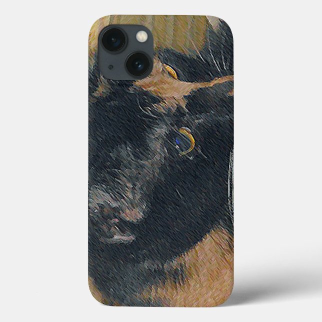 Coques Case-Mate iPhone Visage Calico Kitten (Verso)