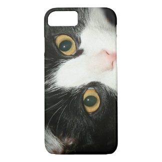 Coque iPhone 8/7 Visage de chat de smoking