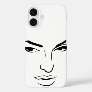 Coque Pour iPhone 16 Visage de la femme
