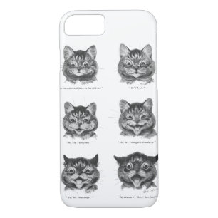 Case-Mate iPhone Case Visage drôle de chat, Louis Wain