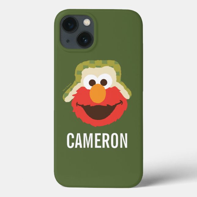 Coques Case-Mate iPhone Visage forestier d'Elmo | Ajoutez votre nom (Verso)