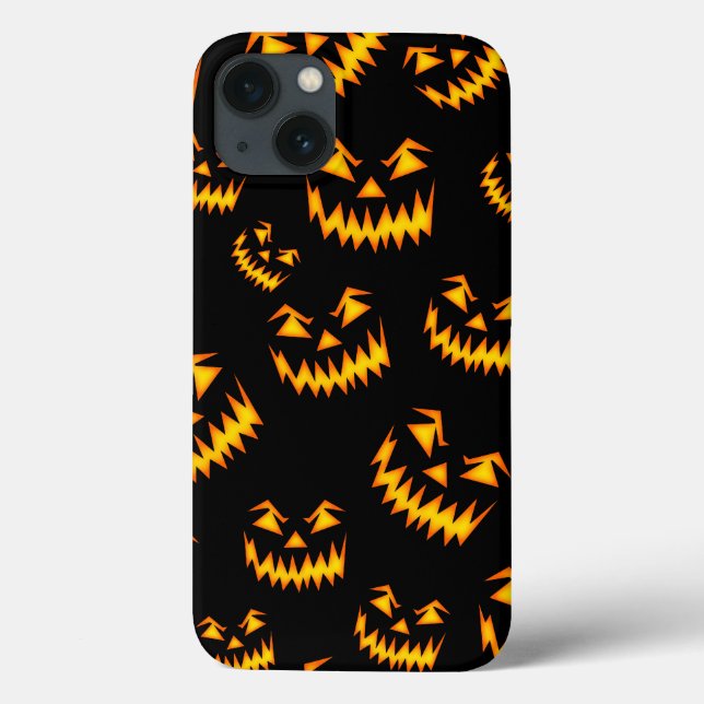 Coques Case-Mate iPhone Visages d'Halloween effrayants (Verso)