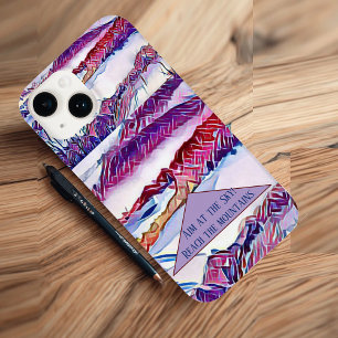 Coque Case-Mate iPhone Viser le ciel Atteindre les Alpes enneigées des mo