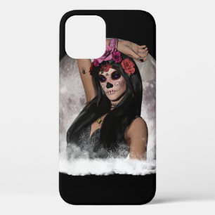Etui iPhone Case-Mate Vision de Crâne de Sucre de Pleine Lune aux Yeux V